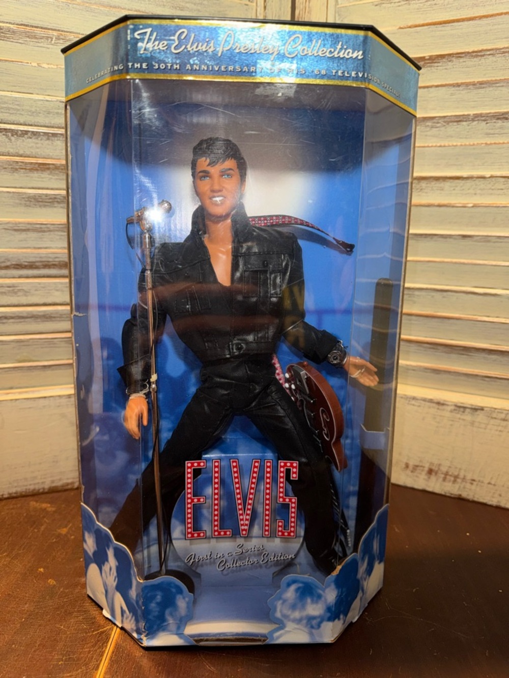 1998 Mattel Elvis 68 Comeback Special Doll NRFB